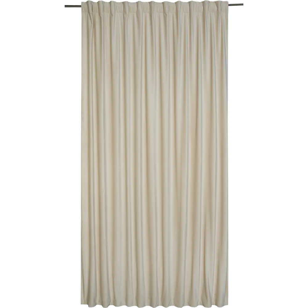 Штора на ленте со скрытыми петлями Inspire Tony 200x280 см цвет бежевый Cream 5 82604592 STLM-2090787  - Вид №1