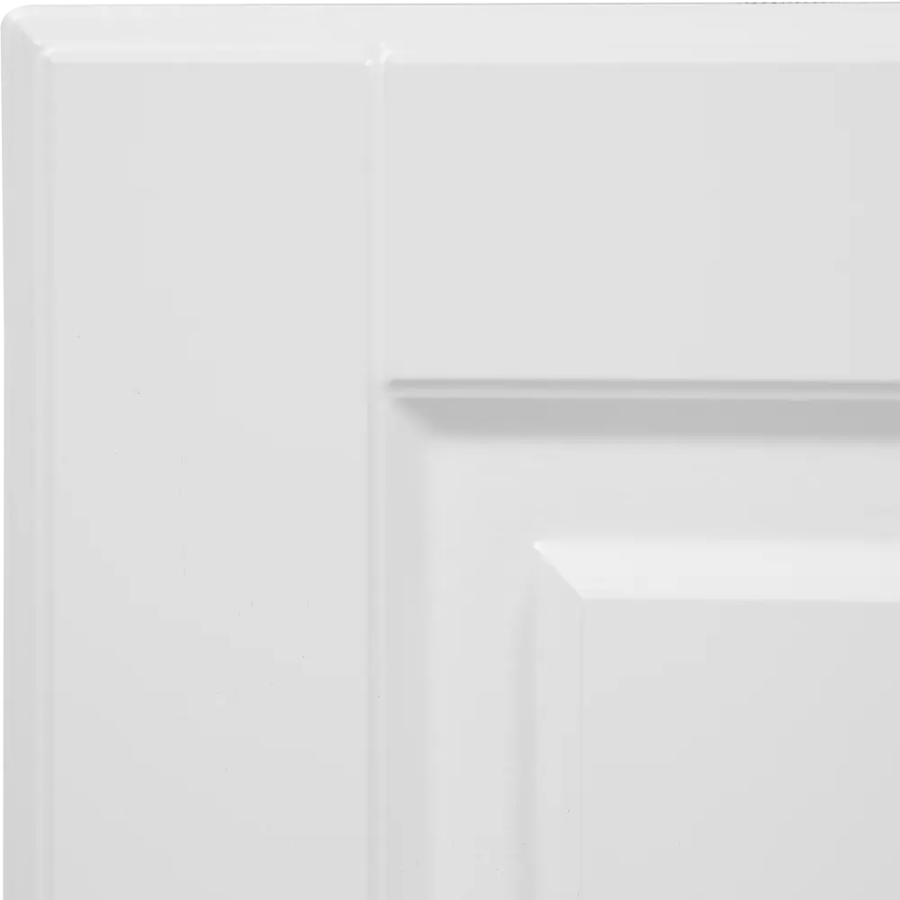 Дверь для шкафа Delinia «Леда белая» 33x92 см, МДФ, цвет белый STLM-2186669 - Вид №1