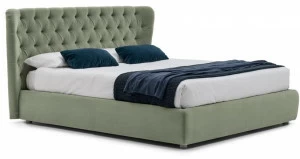 Bolzan Letti Кровать-контейнер с изголовьем капитоне Selene