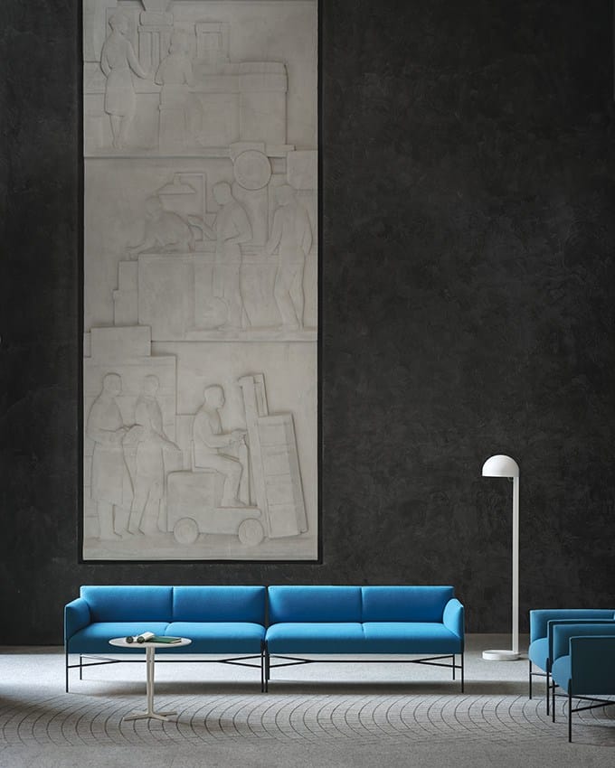 Секционный диван из ткани Tacchini Chill-Out ARCH-00028807 - Вид №5