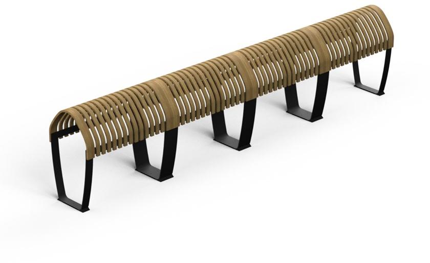 Green Furniture Concept Высокая скамья без спинки Nova c sun-id-1353296 - Вид №2