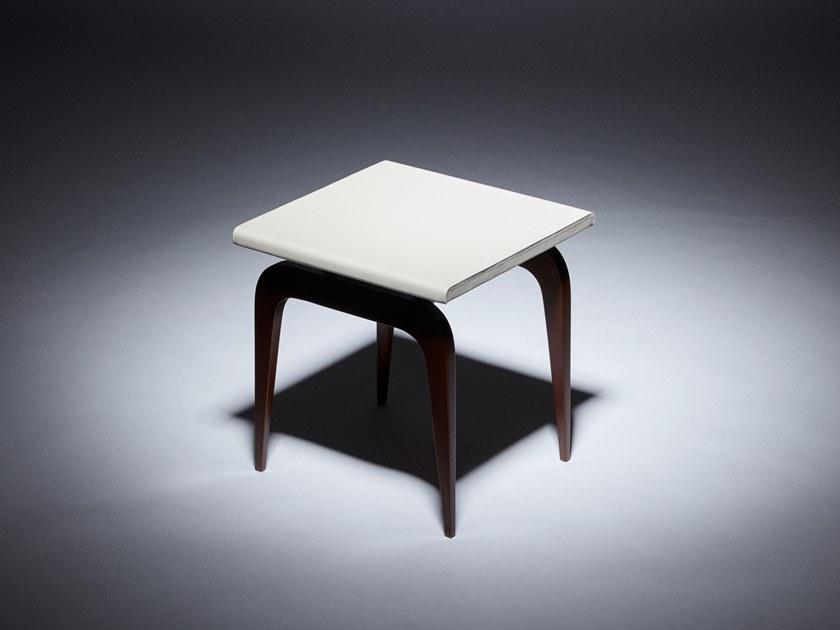 REDA AMALOU DESIGN Квадратный кожаный журнальный столик sun-id-1421492 - Вид №4