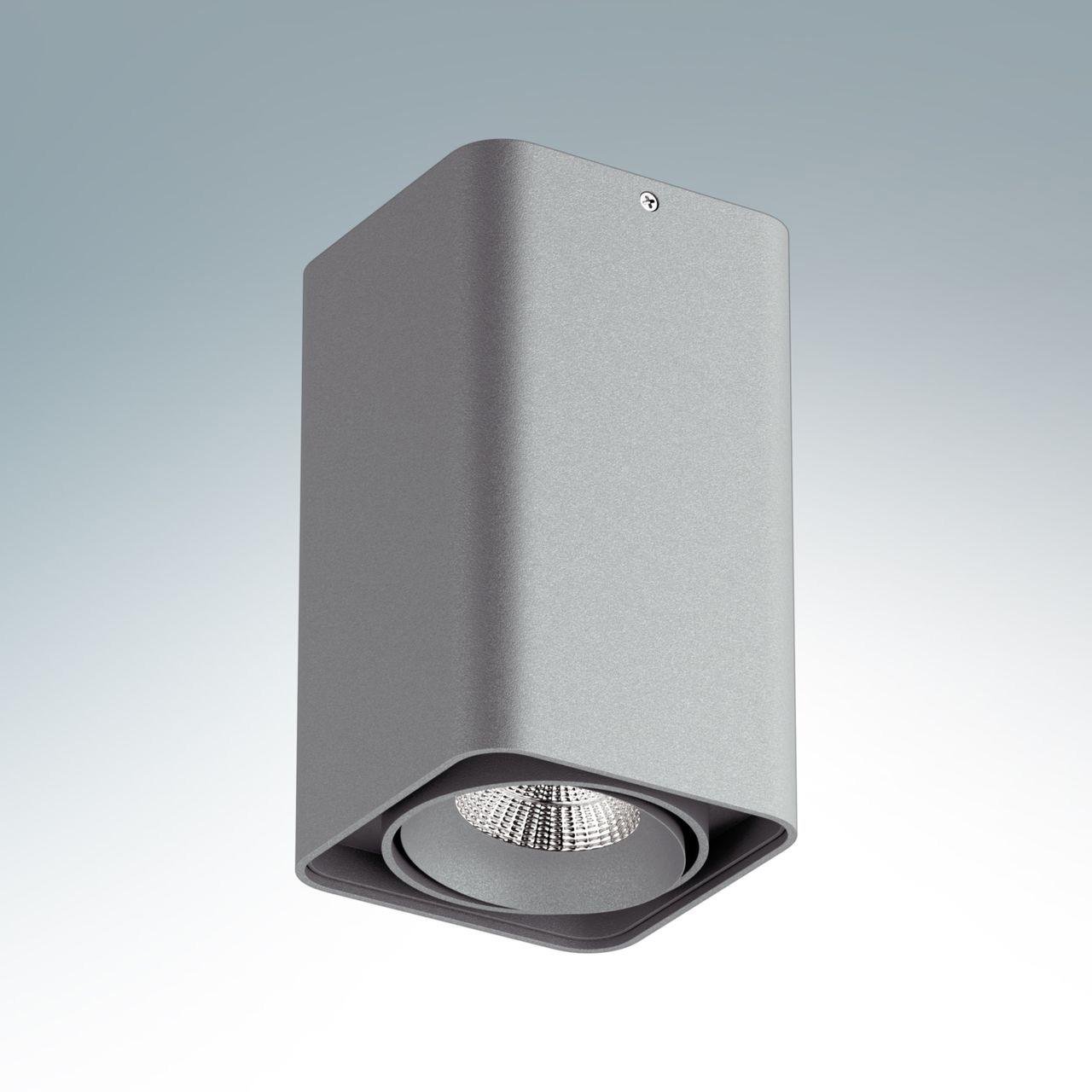Потолочный светодиодный светильник Lightstar Monocco 052139 LIGHTSTAR MONOCCO 082886 Серый  - Вид №1