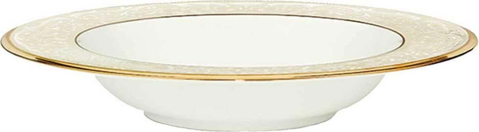 32144 Noritake Тарелка суповая Noritake "Белый дворец" 21,5см Фарфор костяной 