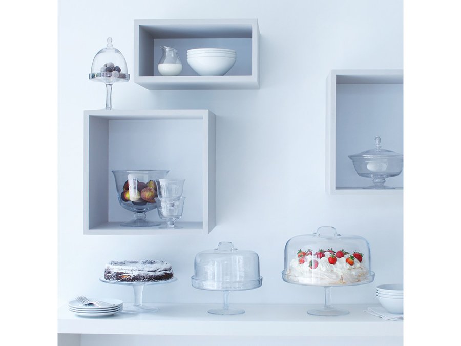 Подставка для торта 26,5 см прозрачная LSA INTERNATIONAL  00-3870001 Прозрачный  - Вид №1