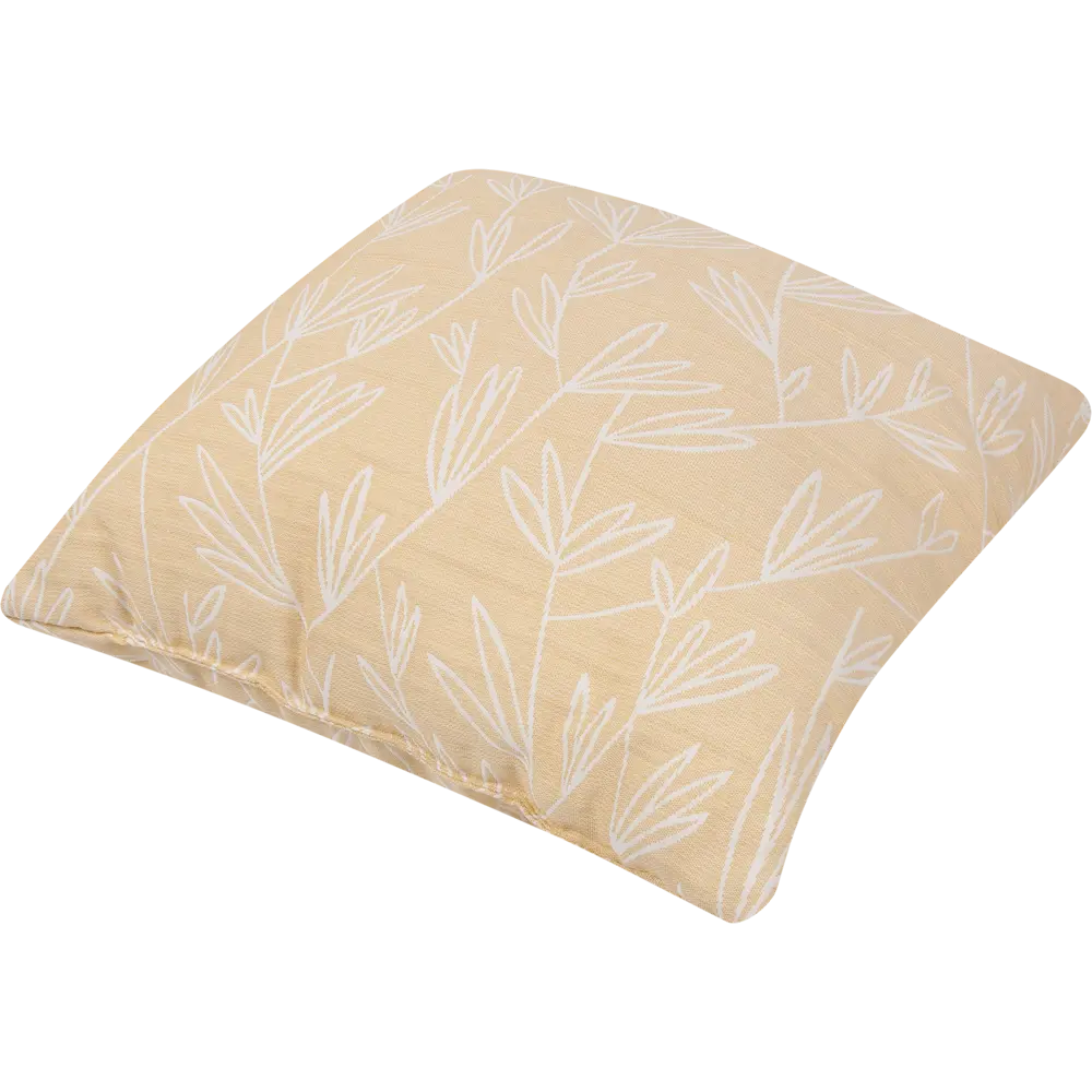 Подушка Fern 45x45 см цвет жёлтый SEASONS STLM-2043217 - Вид №1