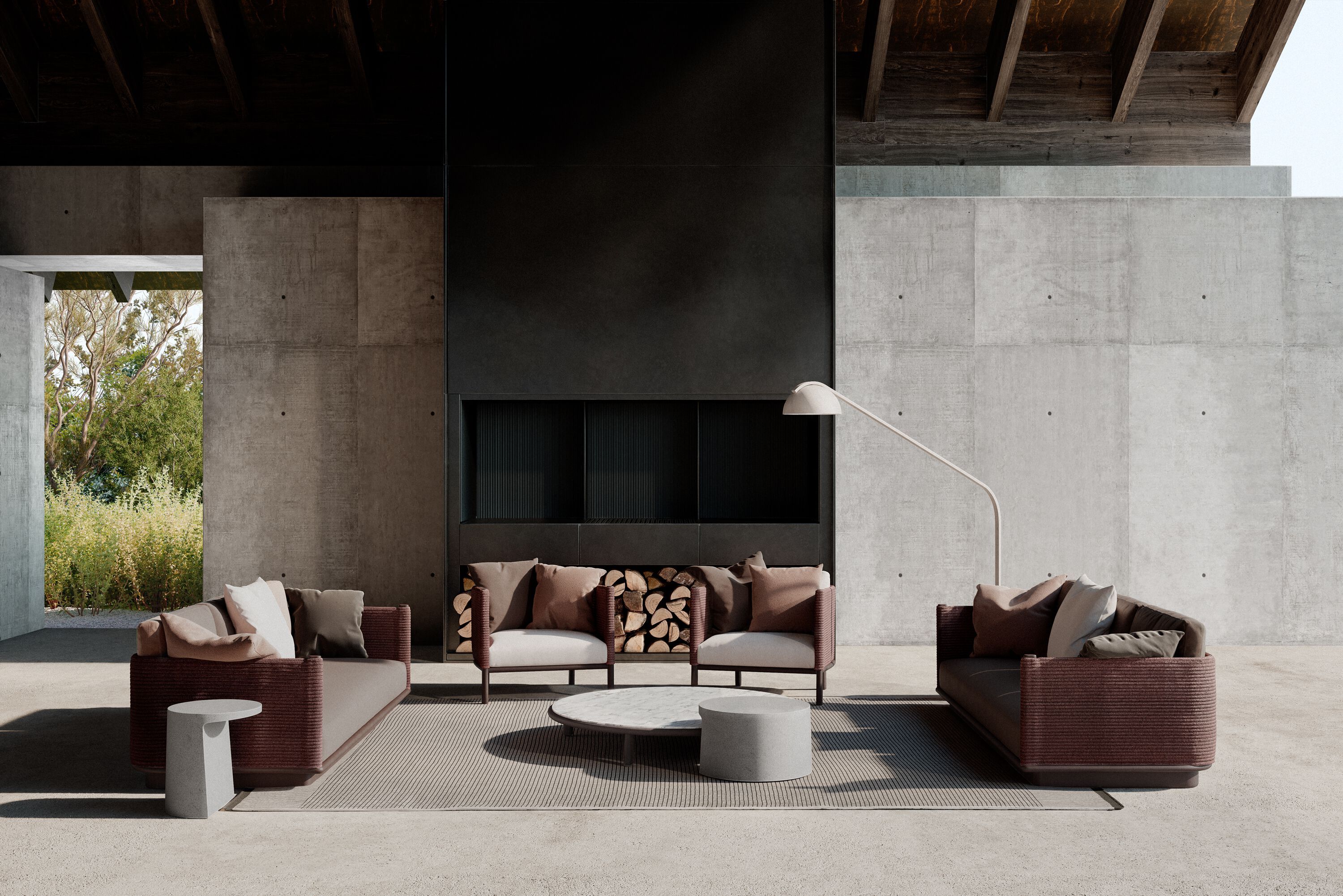 3-местный садовый диван Kettal Джиро ARCH-00052762 - Вид №5