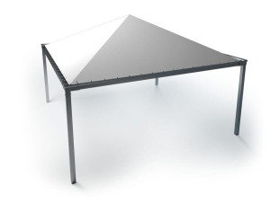 Стальная беседка для постоянных установок