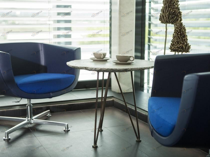 CO33 Круглый стол из бетона Tabula Blc60