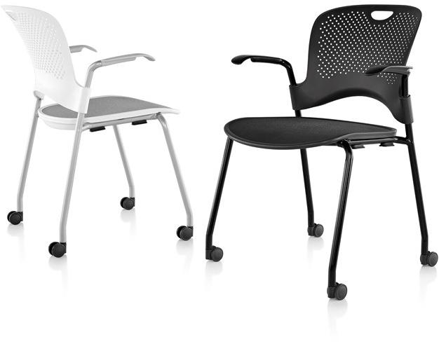 Herman Miller Штабелируемое кресло nylon® на колесиках Caper sun-id-1372754 - Вид №10