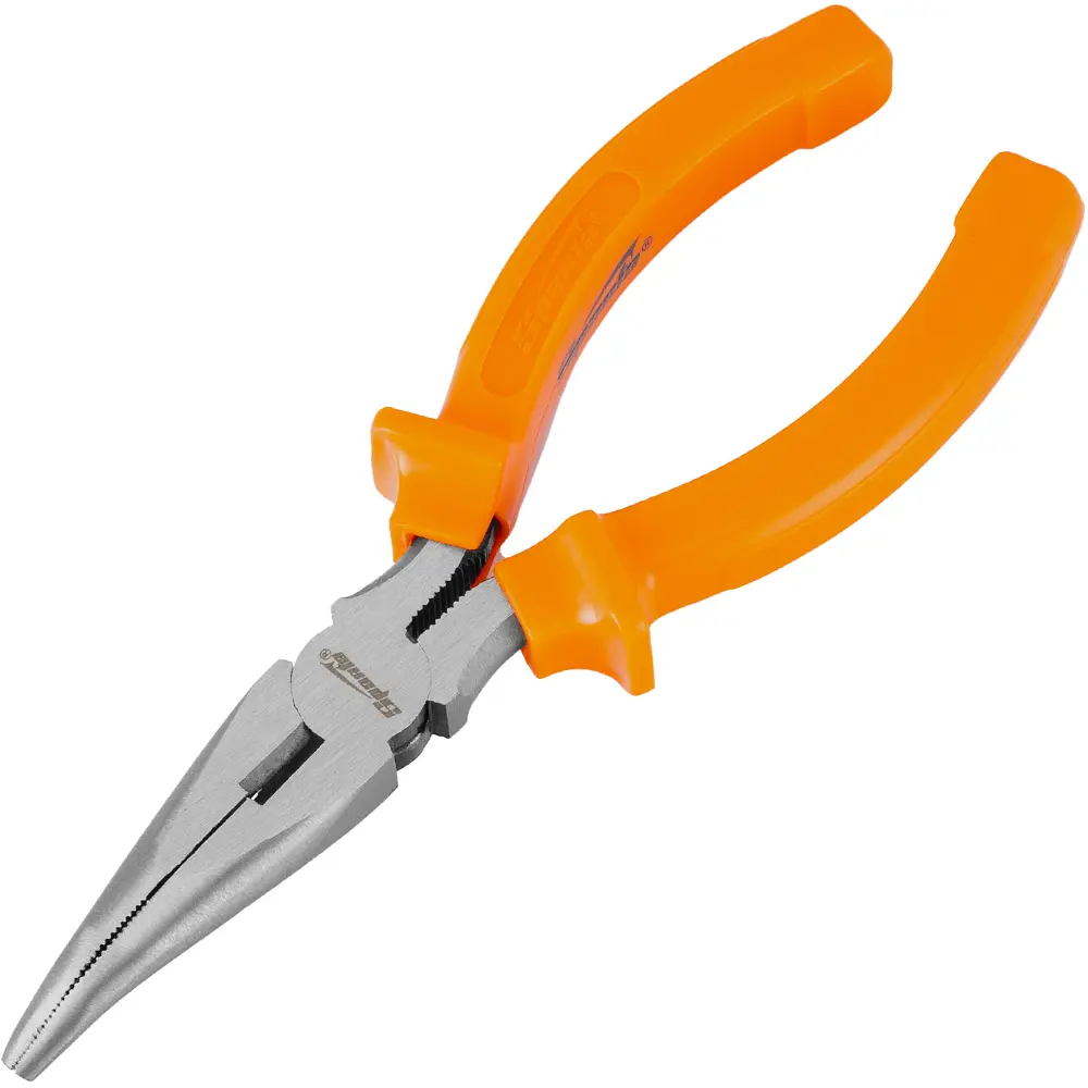 Длинногубцы изогнутые Sparta 17411 для точных монтажных работ 89406388 STLM-1572745