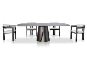 Обеденный стол с одной базой