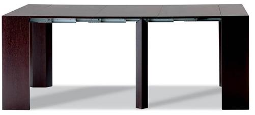 Ozzio Italia Выдвижная прямоугольная консоль из орехового дерева  T035  - Вид №14