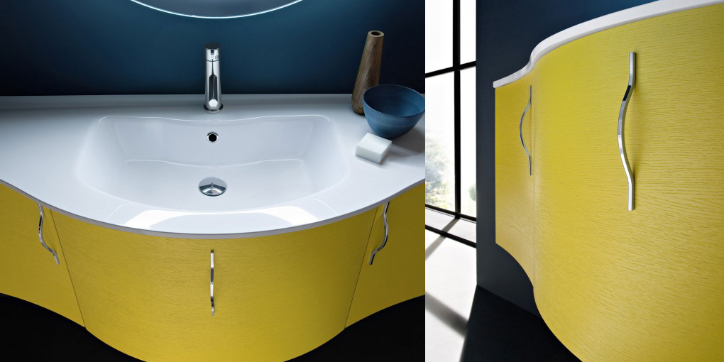 Комплект мебели для ванной Sky 134 Arbi Sky Rovere Colore Collection SKY134 - Вид №1