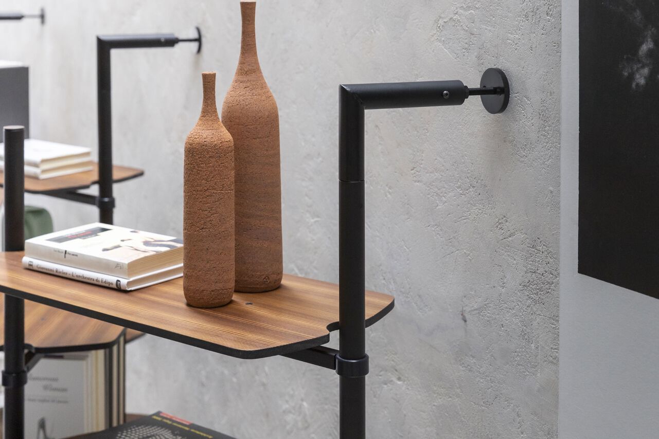 Окрашенный металлический секционный книжный шкаф Mogg LEVANTE ARCH-00097775 - Вид №2