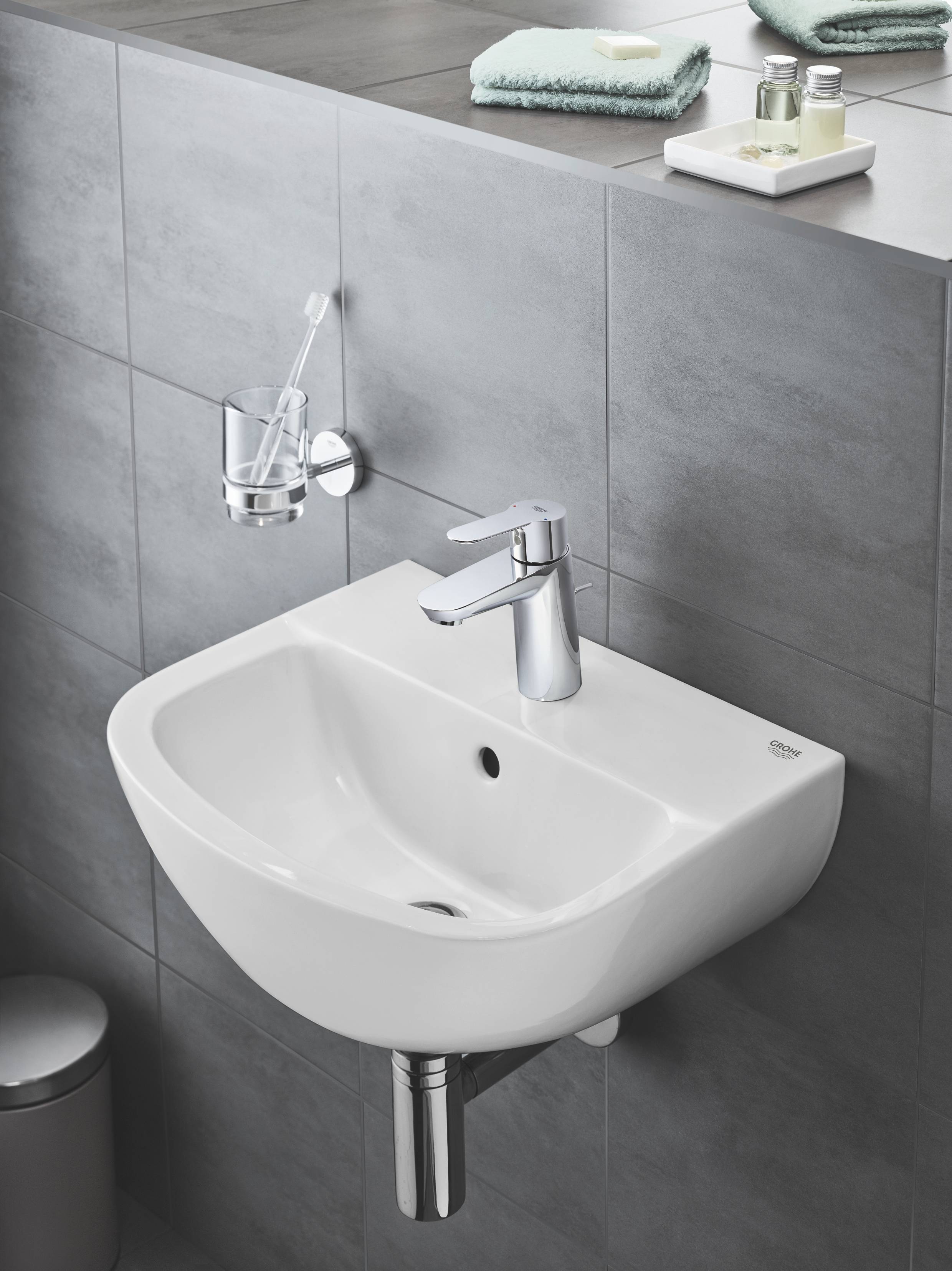 39424000 Подвесная раковина настенная овальная Grohe Bau белая - Вид №2