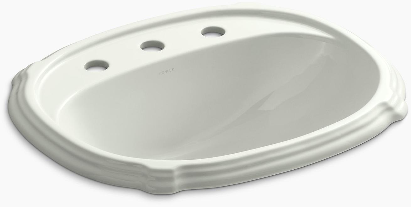KOHLER Portrait Встраиваемая раковина с 8 K-2189-8-NY 