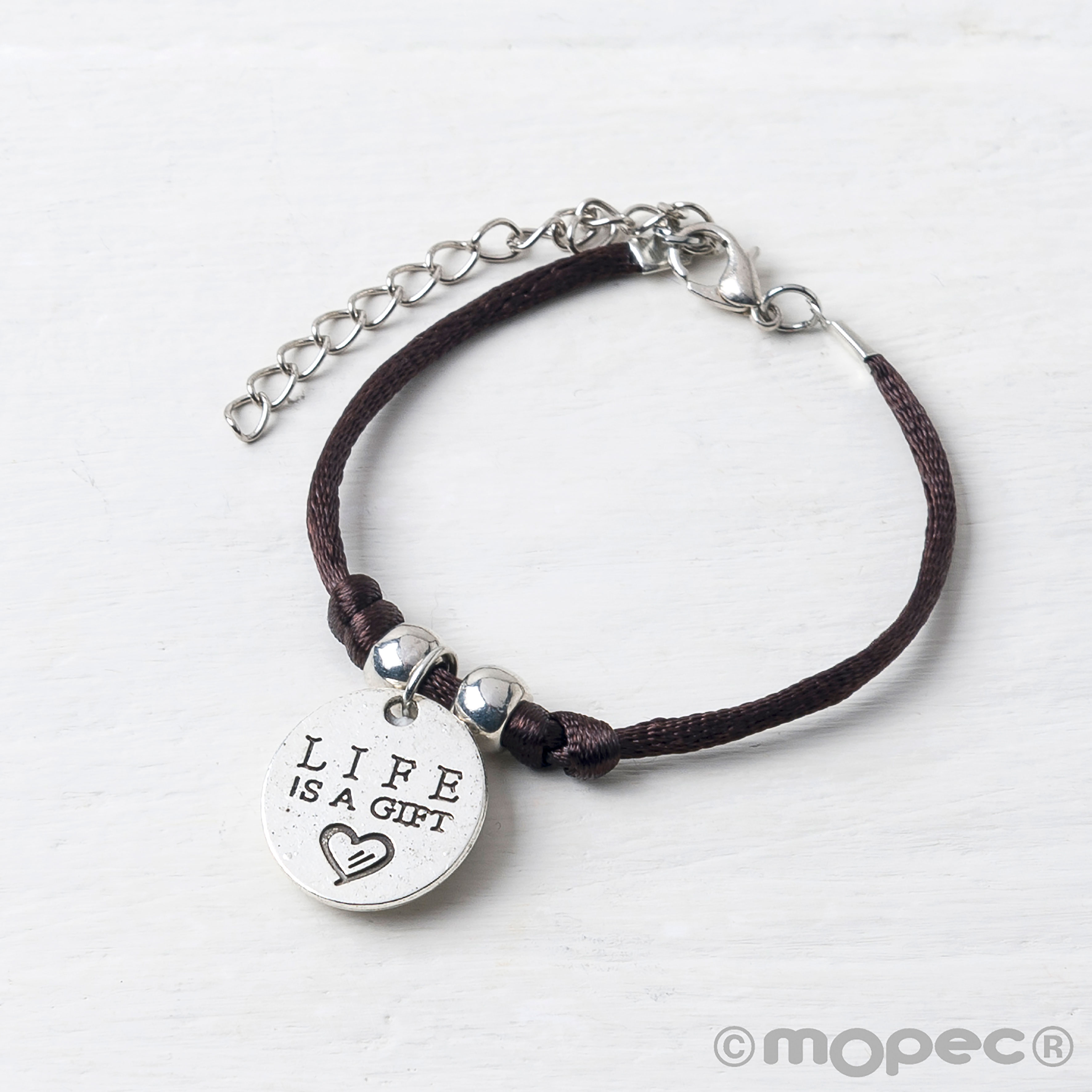 K252 Набор из 4 браслетов с медальоном «древо жизни» Dekoraniaevents Bodas  - Вид №2