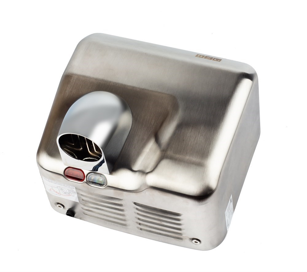 BXG-250A UV - антивандальная сушилка для рук с ультрафиолетовым обеззараживателем BXG  - Вид №1