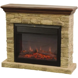 Каминокомплект Halton Castle (очаг Moon Blaze)