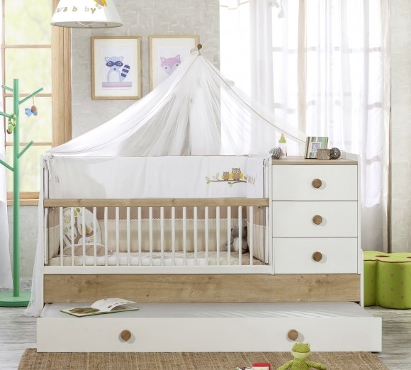 Балдахин на детскую кроватку Natura Baby CILEK NATURA BABY 00-3832091 Белый Santreyd  - Вид №3