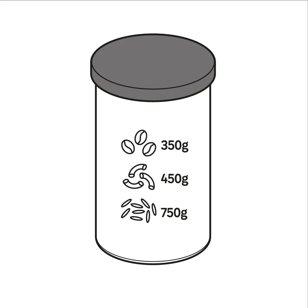 Банка Delinia 0.86 л стекло/сталь цвет прозрачный STLM-2027481 - Вид №6