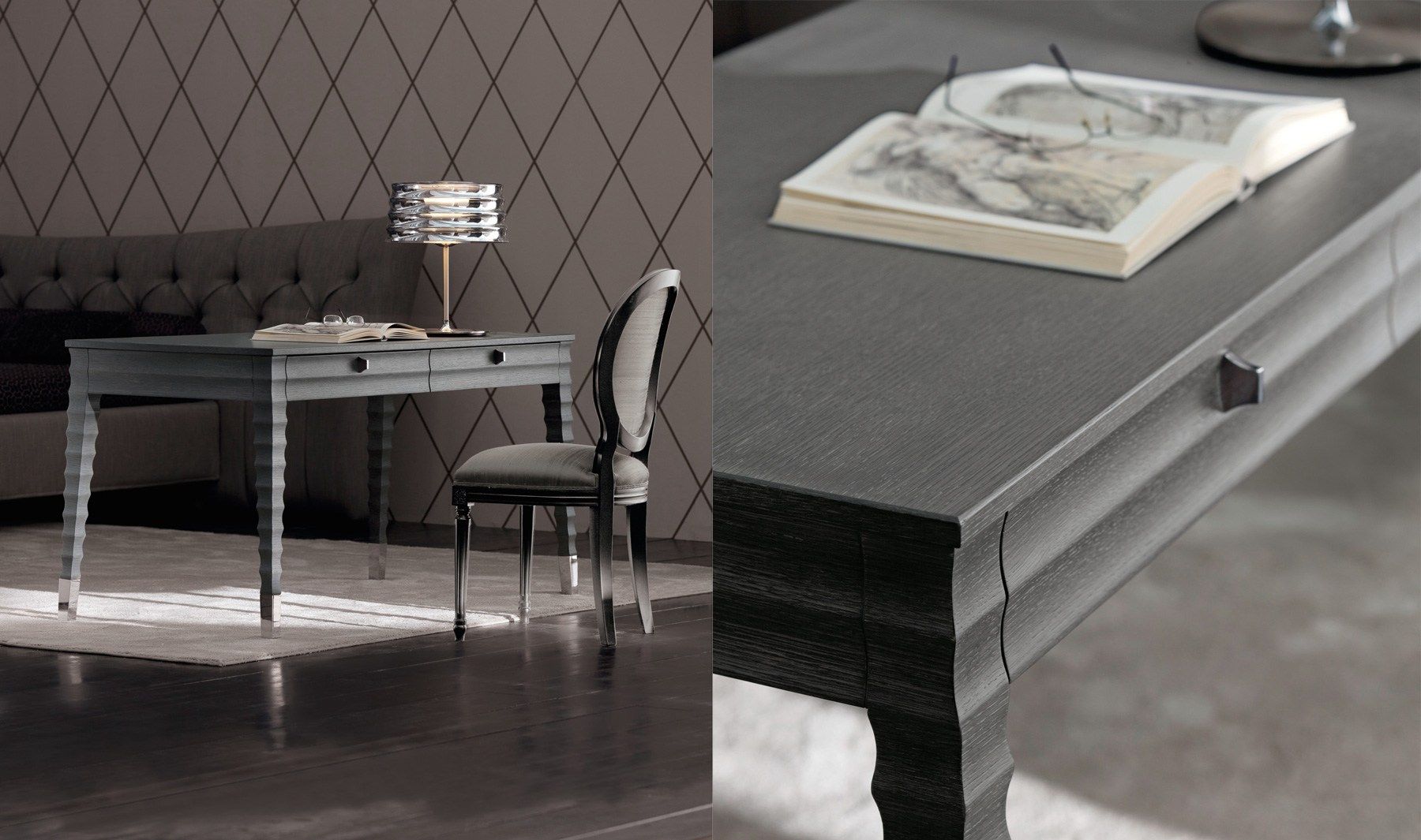 Ткань медальон стул OPERA CONTEMPORARY MAURICE ARCH-00069461 - Вид №3