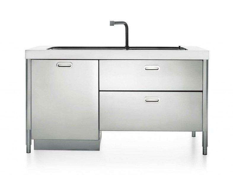 ALPES-INOX Кухонный гарнитур для мытья с дверцами и ящиками Liberi in cucina sun-id-1404554 - Вид №1