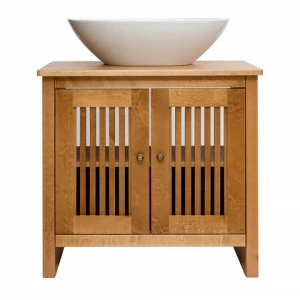 ORANGE тумба напольная Capri-2 75см цвет: тик Хром