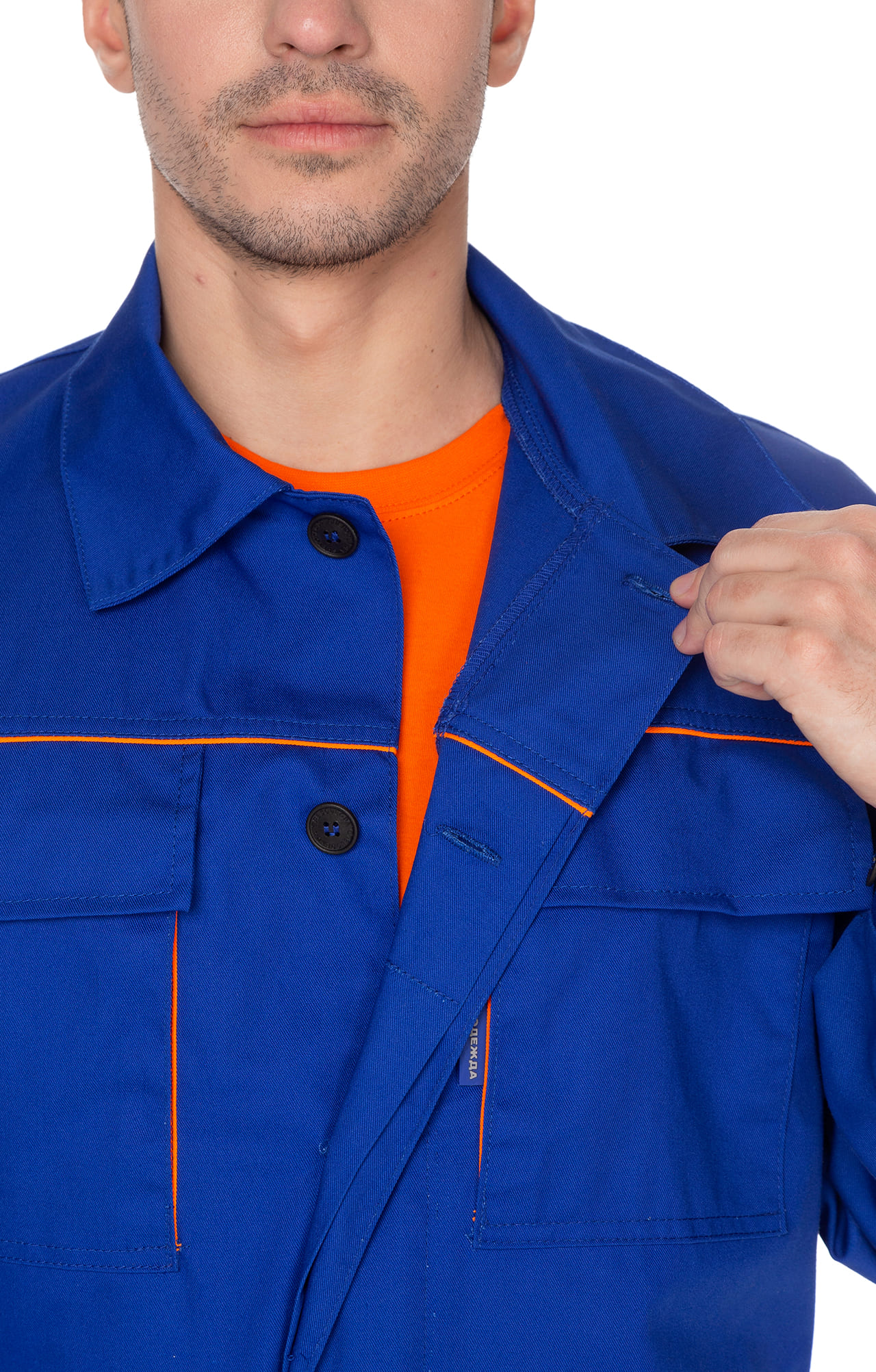 65487 Костюм "Эксперт-2" василек  Летняя спецодежда  размер 64-66/182-188  - Вид №15