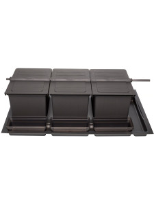 Система сортировки мусора Omega Top 900/36/4 Anthracite NAVAKO
