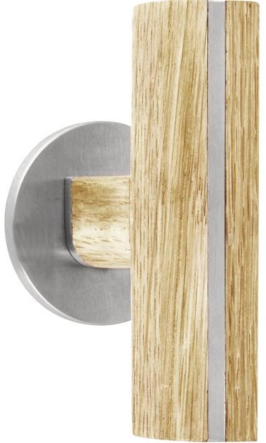 Formani Мебельная ручка из нержавеющей стали и дерева Two Pbt22v/50 - pbt22g - Вид №1
