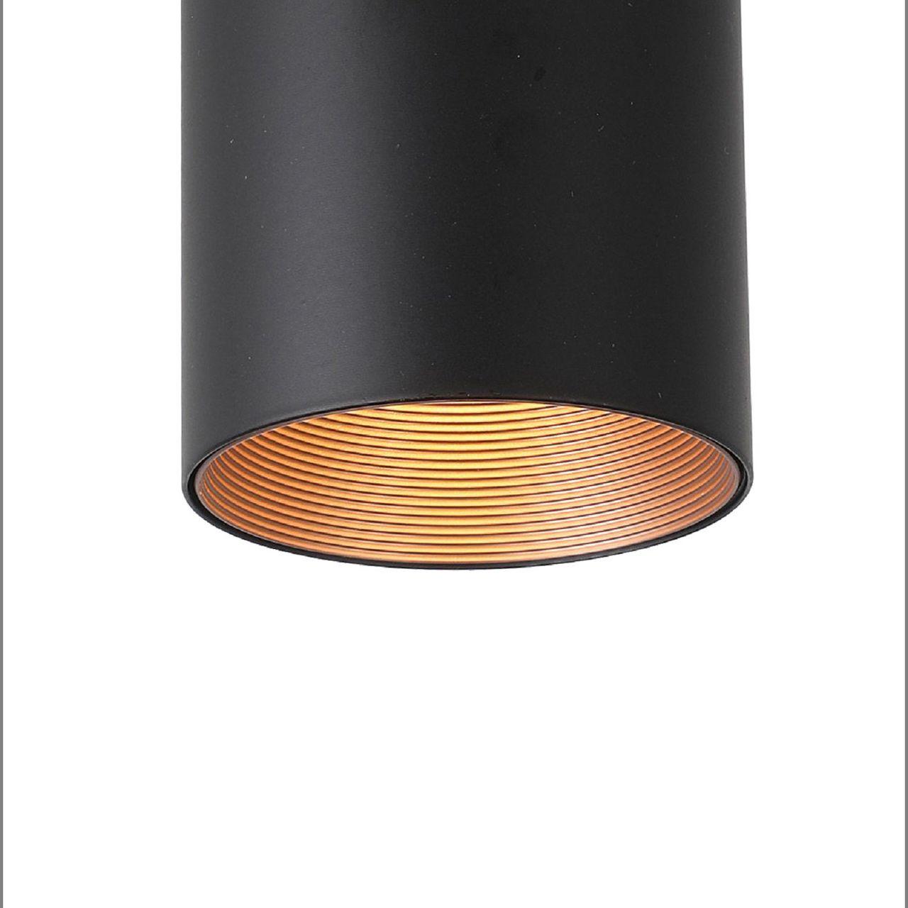 Потолочный светодиодный светильник Favourite Drum 2250-1U FAVOURITE DRUM 223629 Черный  - Вид №2