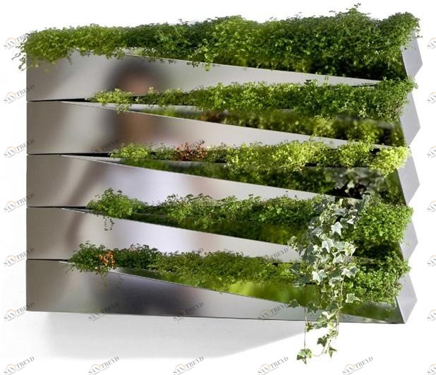 Compagnie Ваза из нержавеющей стали Mobilier cultivé sun-id-1358331