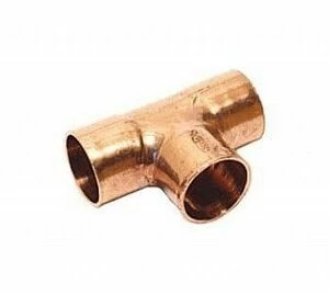 15130351835 SANHA 5130 тройник ВП, медь  35x18x35 мм