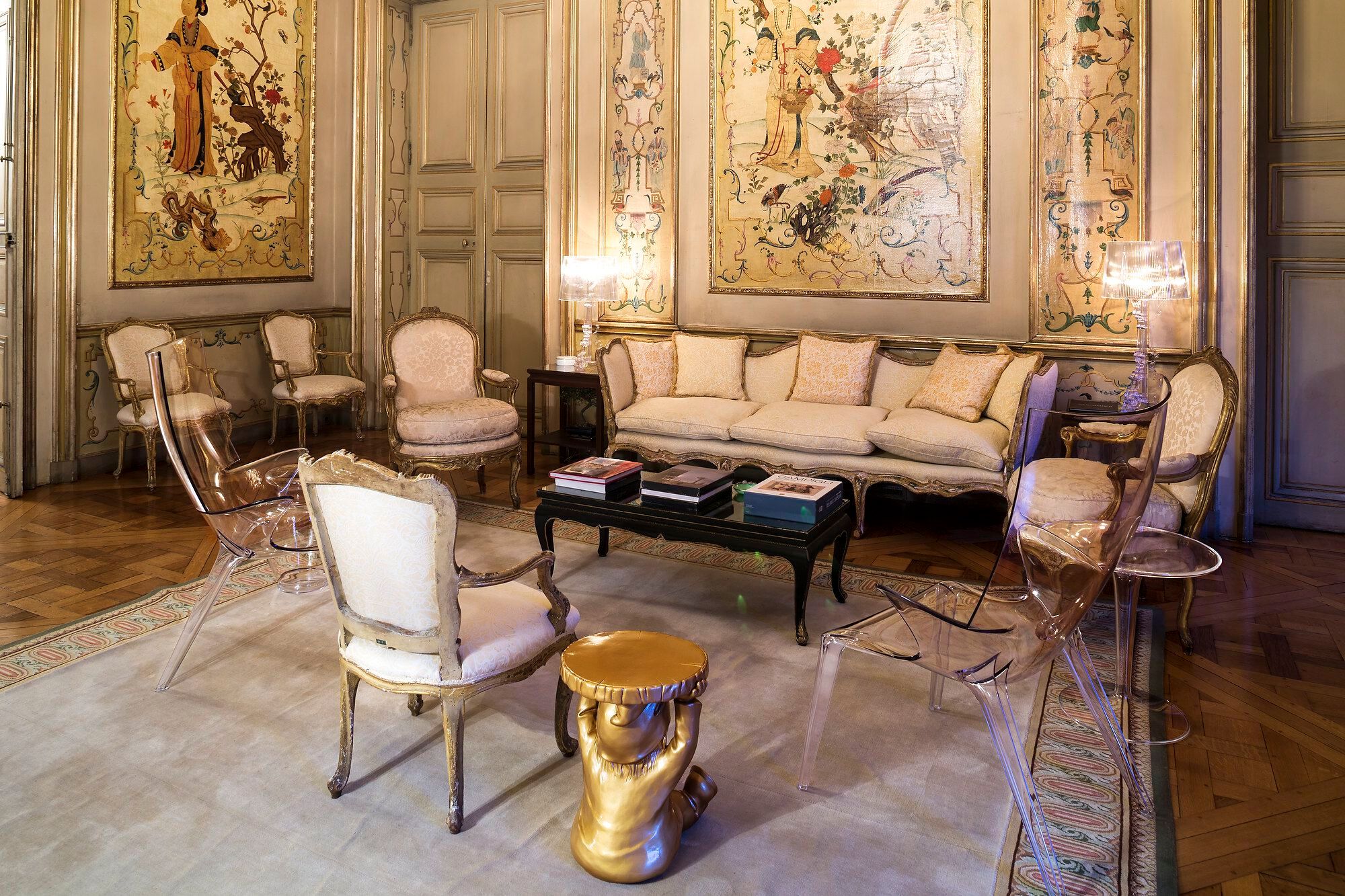 Поликарбонатное кресло с подлокотниками Kartell UNCLE JIM ARCH-00129345 - Вид №4