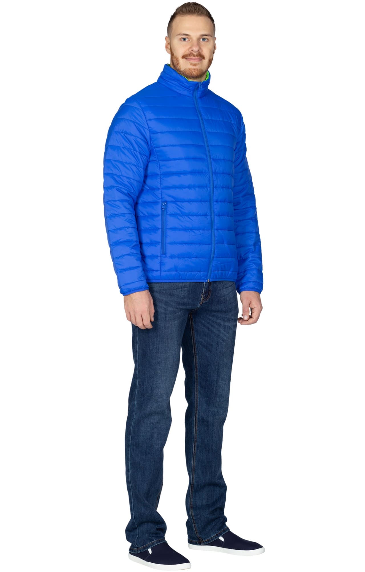 69620 Куртка стеганая  royal blue El-Risto  Зимняя спецодежда  размер M (92)  - Вид №5