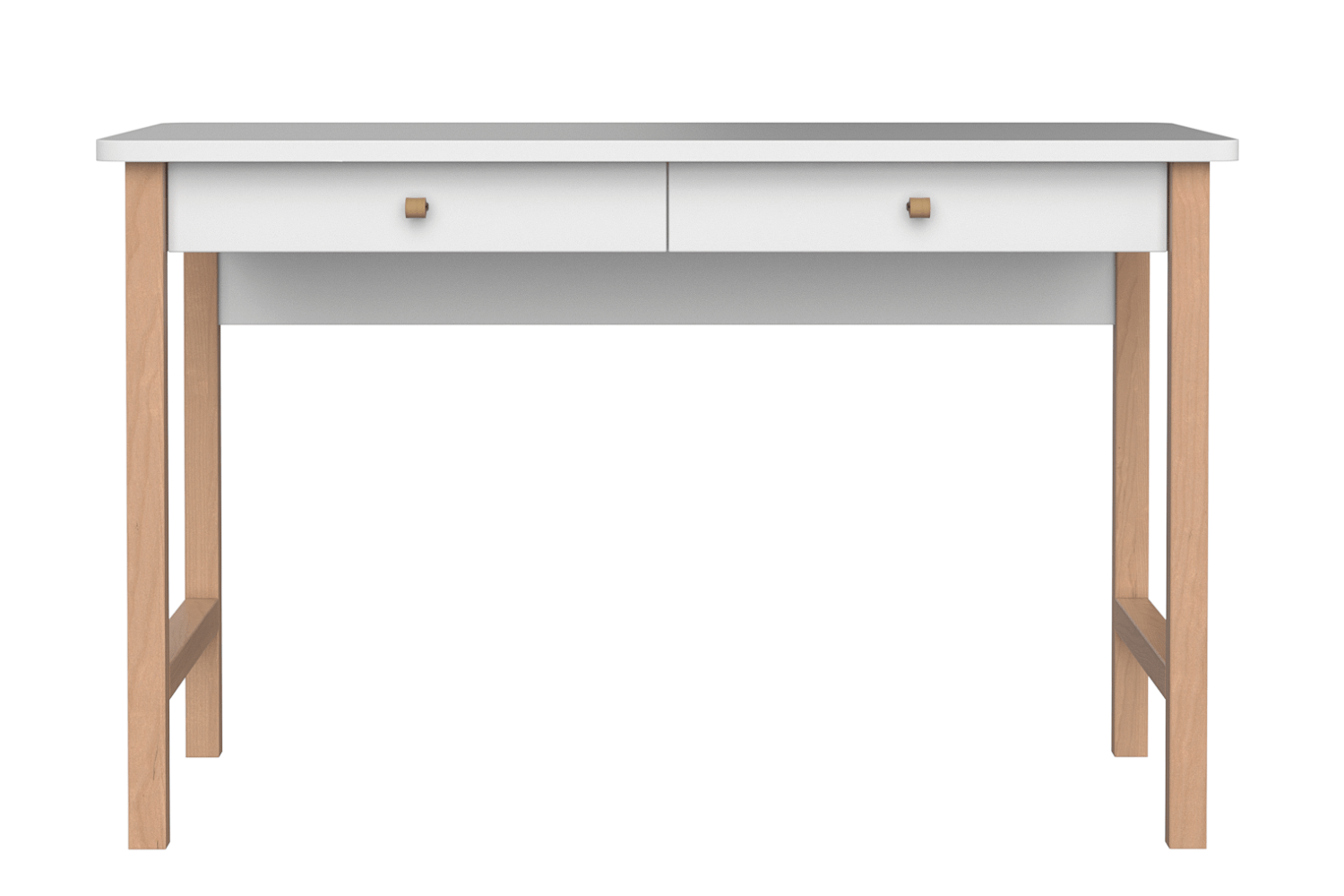 Стол письменный белый Classic М2 ELLIPSE ELLIPSE CLASSIC 00-3951335 Белый Santreyd  - Вид №1