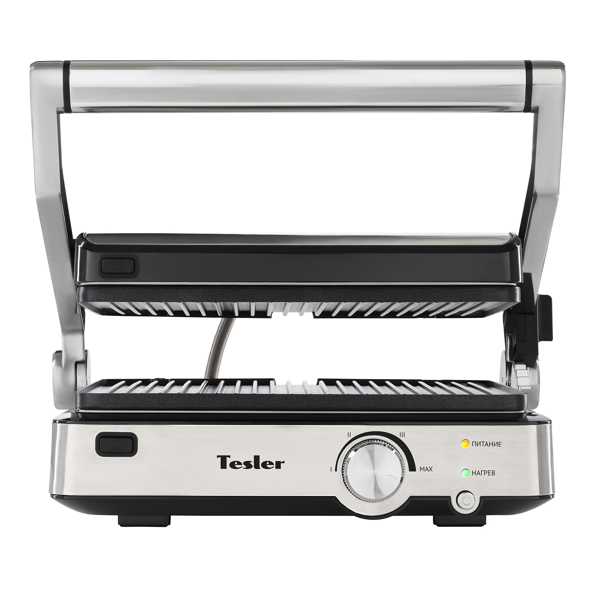 5352790 Гриль TESLER EG-205 серебристый STDN-0038963 - Вид №2