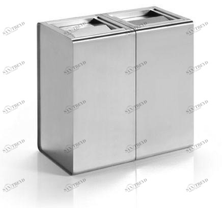 Caimi Brevetti Пепельница для общественных мест из нержавеющей стали Prisma sun-id-1360845