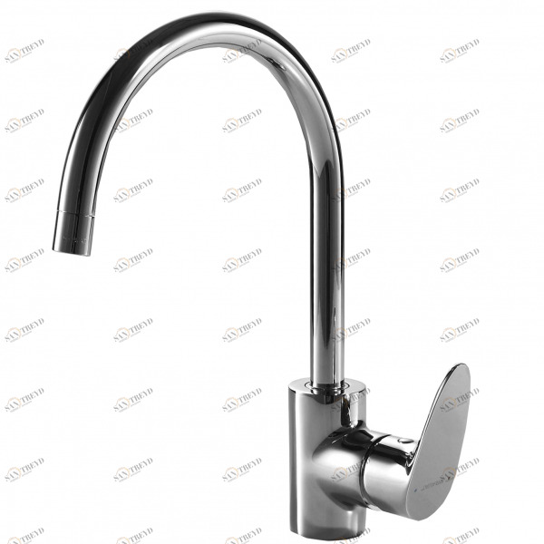 Смеситель для кухни с высоким Р-изливом DROP F74898C-1A bravat