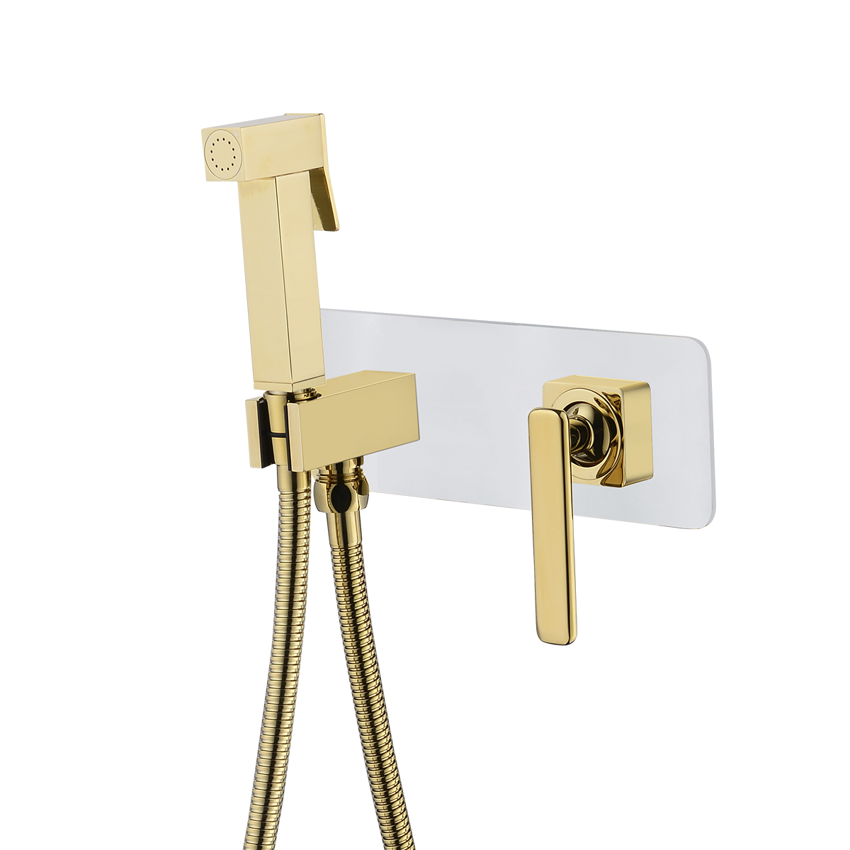 LM6419WG Смеситель Mista с гигиеническим душем, встраиваемый LEMARK MISTA 