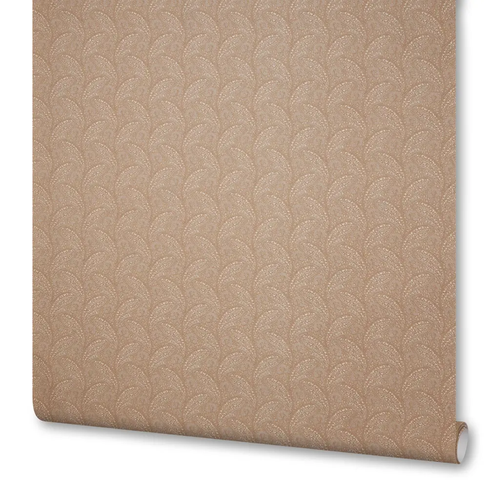 Обои флизелиновые Ateliero Kiyar коричневые 1.06 м 38332-14 STLM-2134513