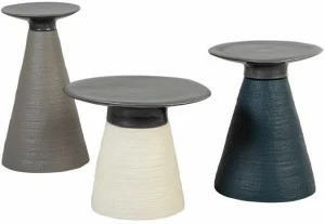 Tonin Casa Круглый керамический журнальный столик