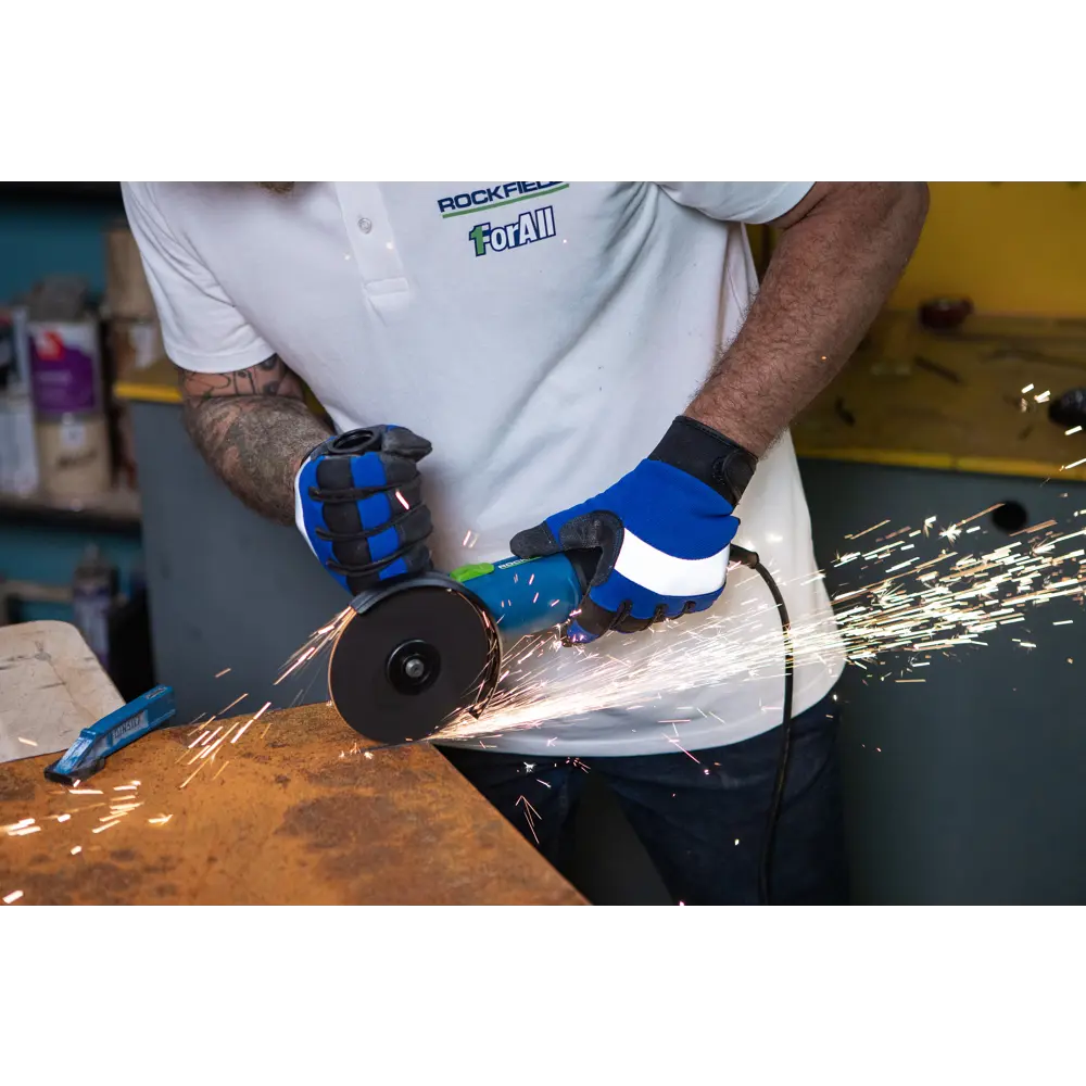 Сетевая болгарка Rockfield RF110AG мощностью 1100 Вт с диском 125 мм 89366513 STLM-0847151 - Вид №12