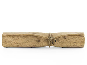 Скамейка из цельного кедра