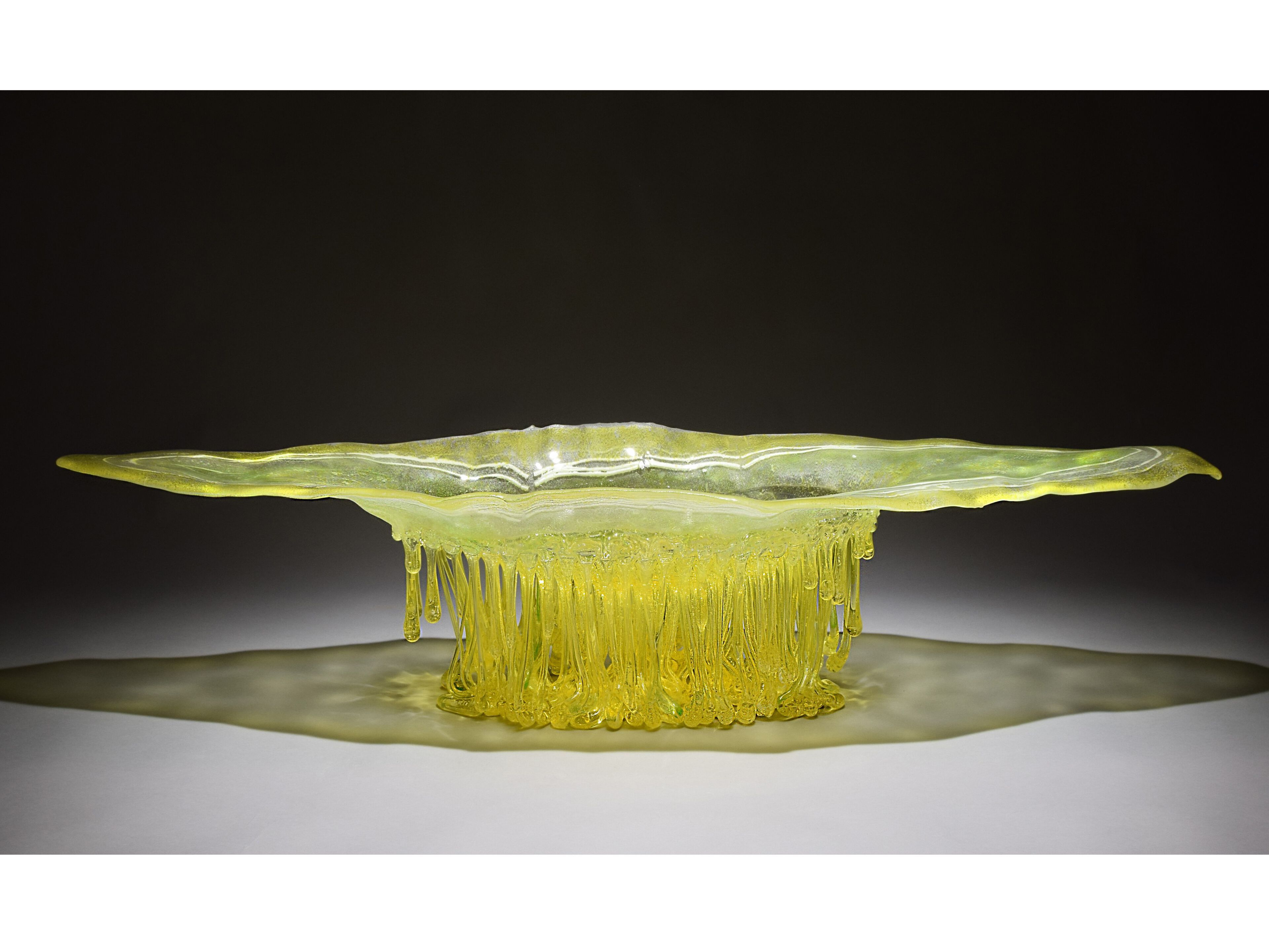 Стеклянная скульптура / центральный элемент Mosche Bianche Fluid Glass ARCH-00112769