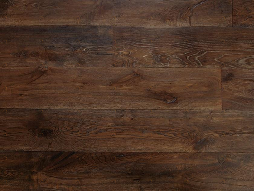 Signature Parquet Плавающий брашированный дубовый паркет Old story 2506024
