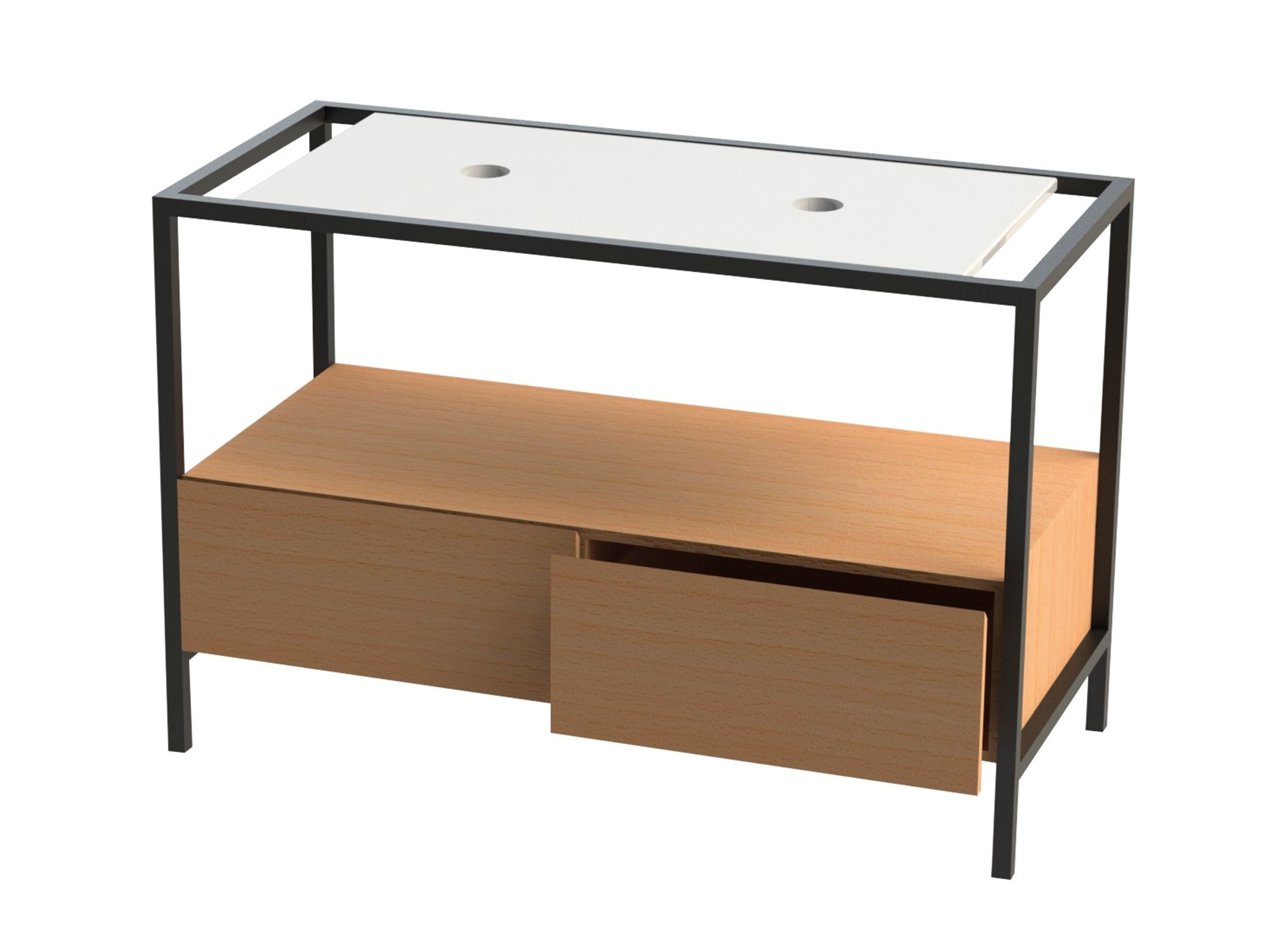 Наземная структура стенд с керамической полкой Azzurra Ceramica Hang &amp ARCH-00134716