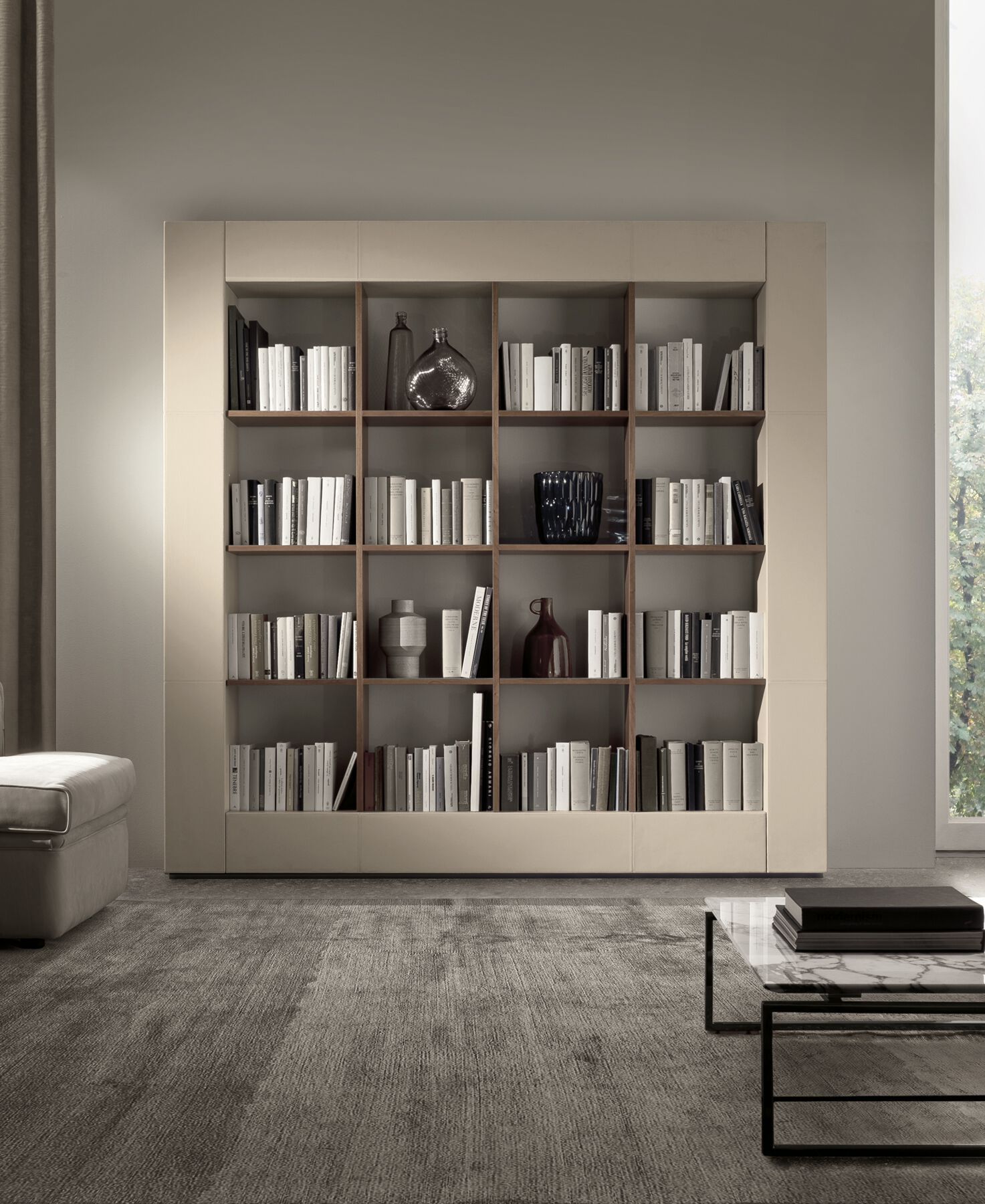 Деревянный книжный шкаф i 4 Mariani ARCH-00116459 - Вид №1